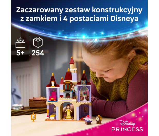 LEGO DISNEY 43289 Zaczarowany zamek Pięknej i Bestii - 1529798 - zdjęcie 4